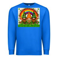 True Royal St. Patrick's Day gnomies tumbler Premium Sweatshirt - HowdyJamesFarm