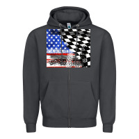 Smoke racing checkered flag tumbler tbs Zipper Hoodie - TumblerDesignByShophia