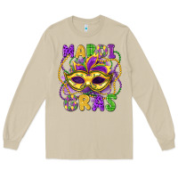 Mushroom mardi gras mask Long Sleeve Tee - LillyAllenDesigns