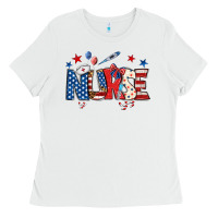 White american nurse Ladies Tee - BundleAndBundleShop