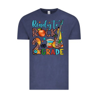 Vintage Denim ready to rock 2nd grade Vintage Tee - JahusDesignShop