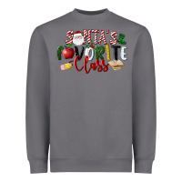 Santa's Favorite Class Christmas Heavyweight Sweatshirt | Teevron