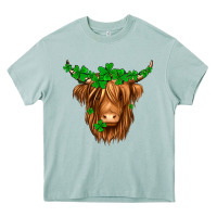 Arona St. Patrick’s Day Long Hair Shaggy Cow Heavy Core Tee - Jasminsmagicworld