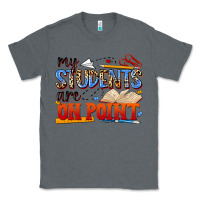 Charcoal Heather my students are on point Classic Tee - NancyCooperArtShop