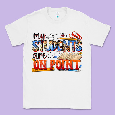 My Students Are On Point Classic Tee Designed By Nancycooperartshop