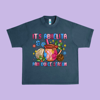 Its Abuelita And Pan Dulce Season Urban Heavy Tee Designed By Maliassmallbusiness