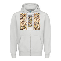 Dove Grey mother's day mimi leopard tumbler tbs Zipper Hoodie - TumblerDesignByShophia