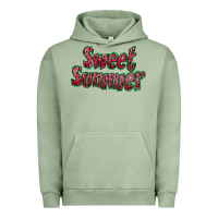 Pigment Oil Green sweet summer watermelon Urban Hoodie - BundleAndBundleShop