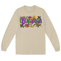 Mushroom louisiana mardi gras Long Sleeve Tee - LillyAllenDesigns