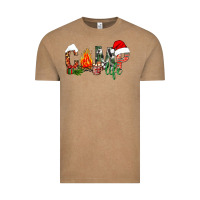 Vintage Coffee christmas camp life Vintage Tee - NancyCooperArtShop