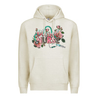 Oatmeal Heather Blessed Nurse Premium Hoodie - CowGirlArtShop