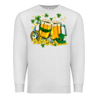 Oatmeal Heather St. Patrick's Day beer Premium Sweatshirt - HowdyJamesFarm