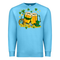 Ocean Blue St. Patrick's Day beer Premium Sweatshirt - HowdyJamesFarm
