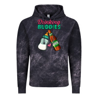 Cloud Black Drinking Buddies Vintage Hoodie - Jasminsmagicworld