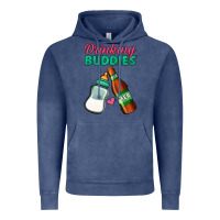Vintage Denim Drinking Buddies Vintage Hoodie - Jasminsmagicworld