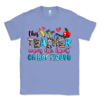 This Teacher Wears Her Her On Her Sleeve Classic Tee | Teevron