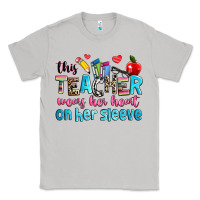 Moon Dust this teacher wears her her on her sleeve Classic Tee - NancyCooperArtShop