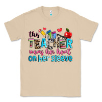 Mushroom this teacher wears her her on her sleeve Classic Tee - NancyCooperArtShop