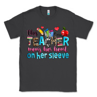 Smoke this teacher wears her her on her sleeve Classic Tee - NancyCooperArtShop