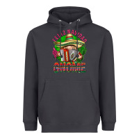 Smoke Feliz Navidad gnome Mexico Heavyweight Hoodie - HowdyJamesFarm