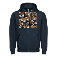 Navy pool with leopard tumbler tbs Zipper Hoodie - TumblerDesignByShophia