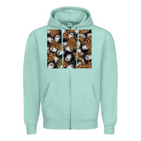 Seafoam pool with leopard tumbler tbs Zipper Hoodie - TumblerDesignByShophia