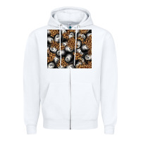 White pool with leopard tumbler tbs Zipper Hoodie - TumblerDesignByShophia