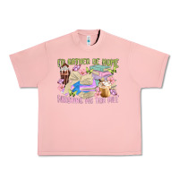 Salmon id rather be home finishing my tbr pile Urban Heavy Tee - MaliasSmallBusiness