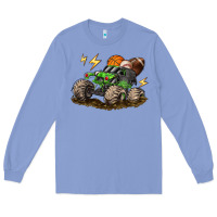 Colony Blue monster truck sports Long Sleeve Tee - LillyAllenDesigns