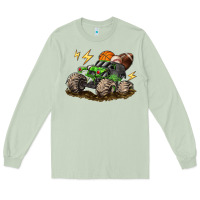 Matcha monster truck sports Long Sleeve Tee - LillyAllenDesigns