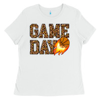 White game day basketball Ladies Tee - JahusDesignShop