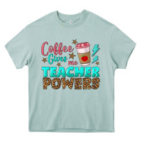 Arona coffee gives me teacher powers Heavy Core Tee - BundleAndBundleShop