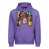Tulip farm life alphabet lowercase letters m Urban Hoodie - BundleAndBundleShop