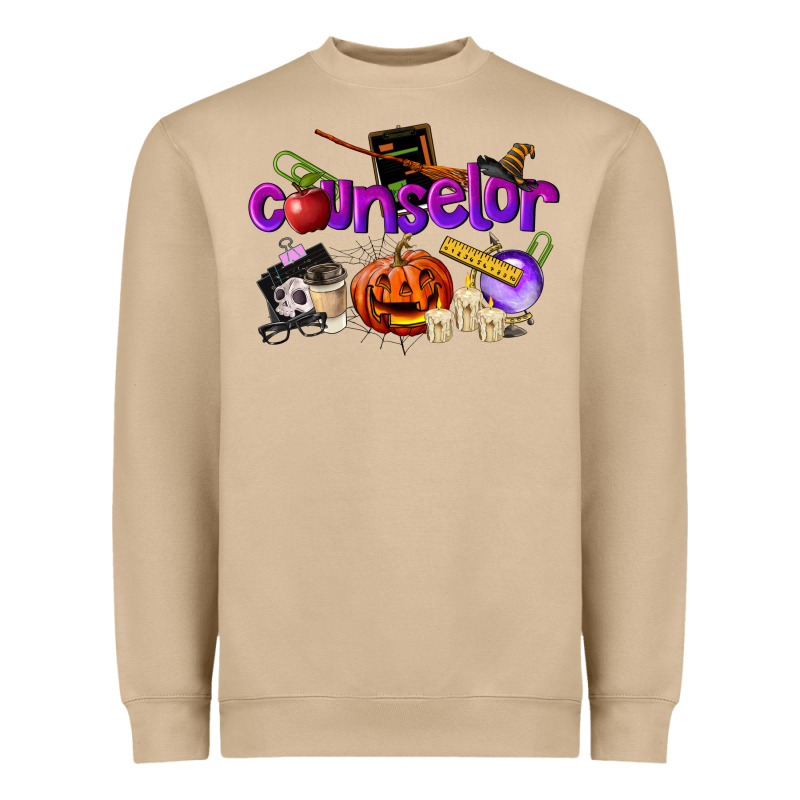 Counselor Halloween Heavyweight Sweatshirt by LillyAllenDesigns | Teevron