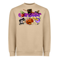 Mushroom Counselor Halloween Heavyweight Sweatshirt - LillyAllenDesigns