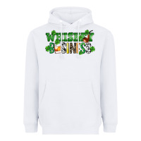 White Whiskey business St. Patrick's Day Heavyweight Hoodie - CowGirlArtShop