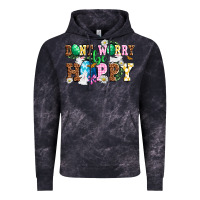Cloud Black Don't worry be hoppy Vintage Hoodie - NancyCooperArtShop