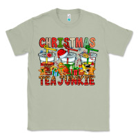 Matcha Christmas tea junkie Classic Tee - CowhideDigitalArt