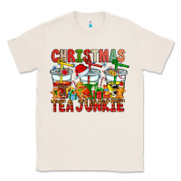 Natural Christmas tea junkie Classic Tee - CowhideDigitalArt