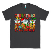 Smoke Christmas tea junkie Classic Tee - CowhideDigitalArt