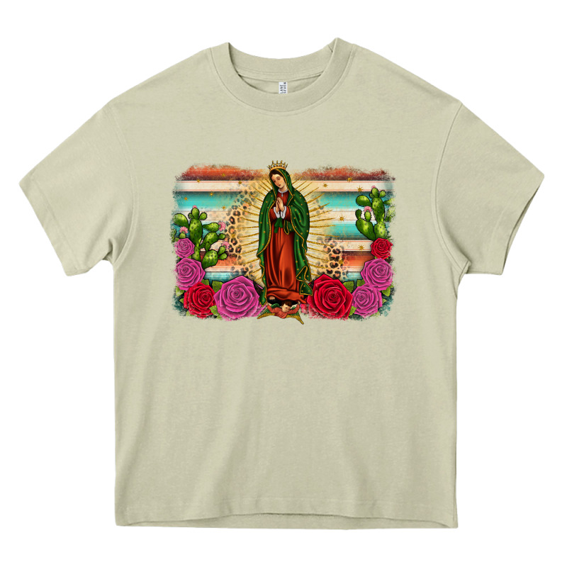 Western Our Lady Of Guadalupe Heavy Core Tee by JahusDesignShop | Teevron