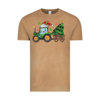 Vintage Camel christmas tractor Vintage Tee - MaliasSmallBusiness