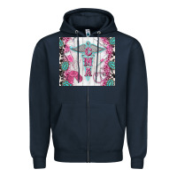 Navy cma Zipper Hoodie - TumblerDesignByShophia