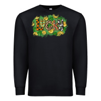 Black Western lucky St. Patrick's Day Premium Sweatshirt - CowGirlArtShop
