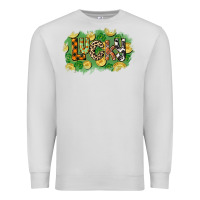 Dove Grey Western lucky St. Patrick's Day Premium Sweatshirt - CowGirlArtShop