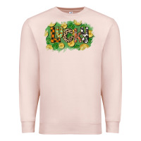 Pale Pink Western lucky St. Patrick's Day Premium Sweatshirt - CowGirlArtShop