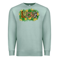 Seafoam Western lucky St. Patrick's Day Premium Sweatshirt - CowGirlArtShop