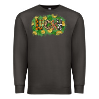 Smoke Western lucky St. Patrick's Day Premium Sweatshirt - CowGirlArtShop