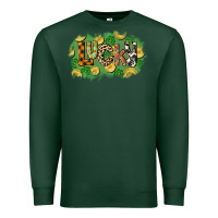 Sports Green Western lucky St. Patrick's Day Premium Sweatshirt - CowGirlArtShop
