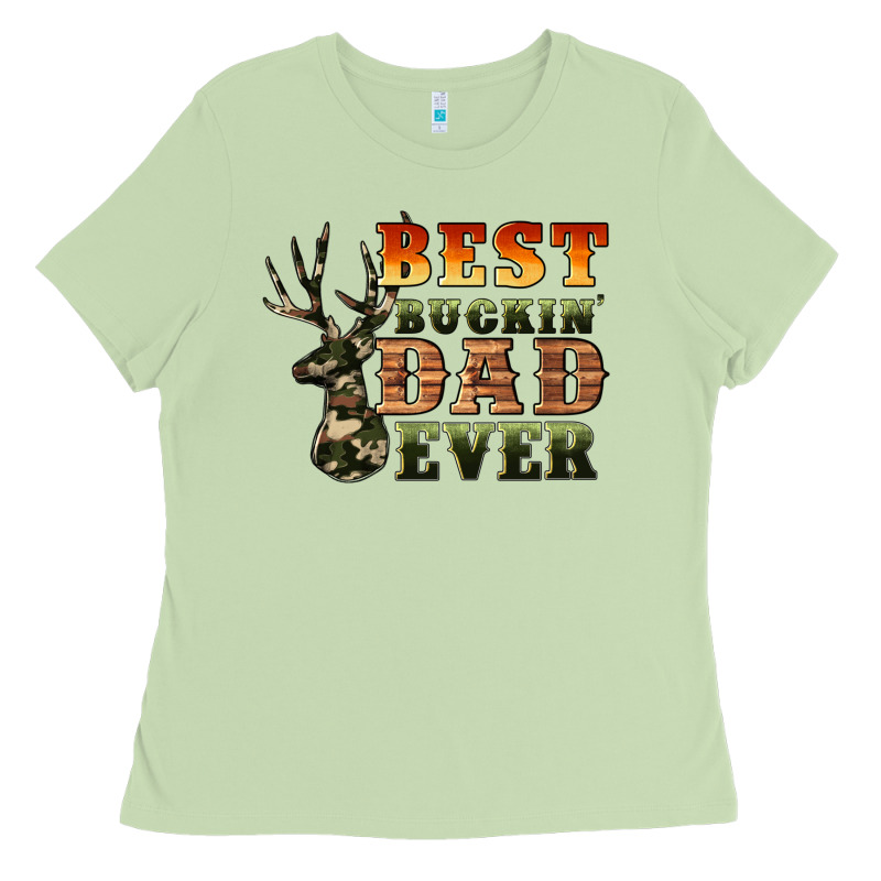 Best Buckin' Dad Ever Ladies Tee by Artiststas | Teevron